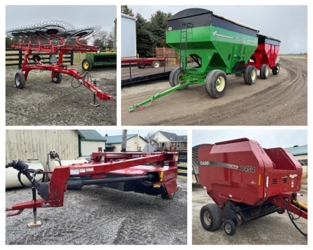 Full Line of Haying Equipment for Brad Sinasac & Furlan Bros. Inventory Reduction Online Auction