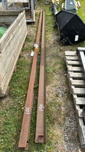 (2) Pieces of I-Beam 20ft L x 4"H