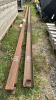 (2) Pieces of I-Beam 20ft L x 4"H - 2