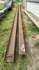 (2) Pieces of I-Beam 20ft L x 4"H - 3