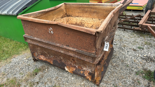 Steel Tote for Forklift