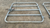 2x 50" Galvanized Heavy Duty Gates 48"H - 2