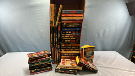 Approximately 39 Star Trek Novels from Random Authors