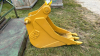 12" H&H Backhoe Bucket off a Cat Machine - 3