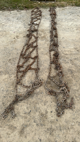 Pair of Tractor Chains to fit 6.9x30 Tires