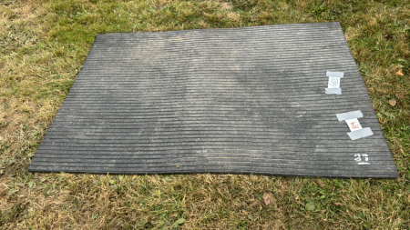 6ft x 4ft x1" Thick Rubber Mat