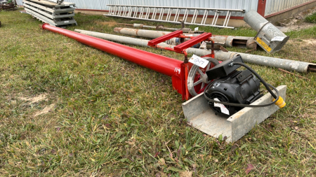 20ft x 6" Auger with Motor