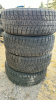 Set of Bridgestone 19.5/55R16 Tires & 4-Bolt Rims - 2