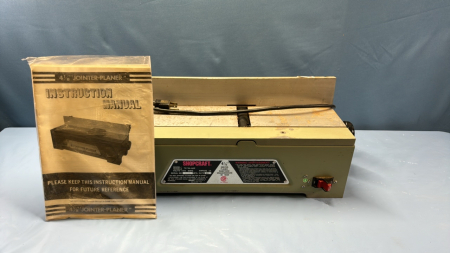 Shopcraft 4 1/8" Jointer/Planer