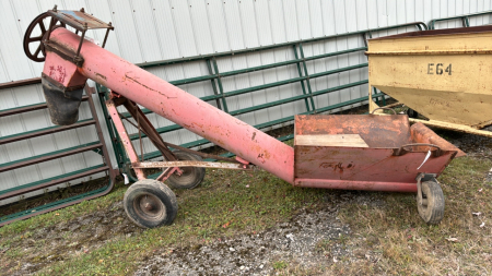 6ft x 10" Transfer Auger on Carriage