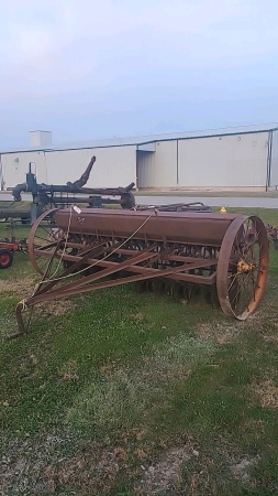 McCormick 20 Run Seed Drill on Steel