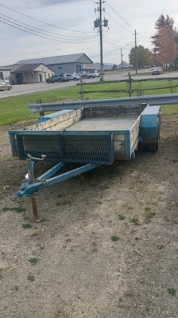 12ft x 6ft 6in Tandem Flatbed Trailer