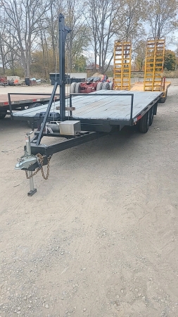 18ft x 7ft 8in Tandem Tilt Bed Deckover Trailer