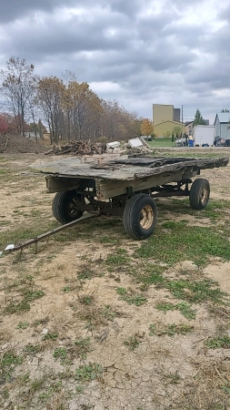 Old Flat Rack Wagon