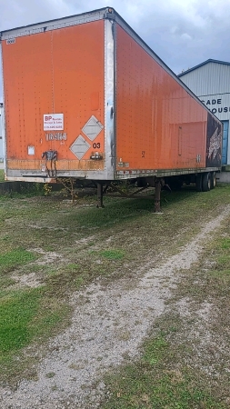 53ft Storage Van Trailer