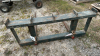 2 Prong Bale Spear with Skid Steer Hookup - 4