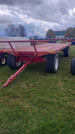 Creekbank 24ft x 8.5ft Steel Plank Flat Rack Wagon