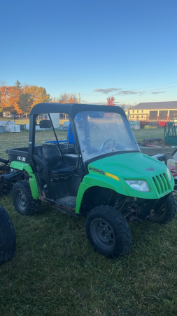 NOT RUNNING: Arctic Cat 650 Side by Side