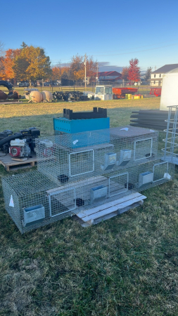 5ft and 8ft Rabbit Cages