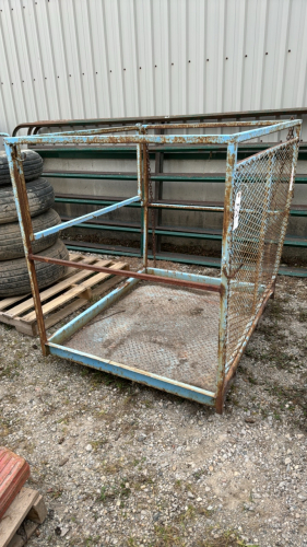 Safety Cage for Forklift - 44"W x38"D x 42"H