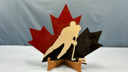 Team Canada Metal Wall Decor