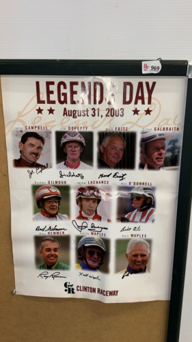 Clinton Raceway Legends Day 2003 Poster -See Notes