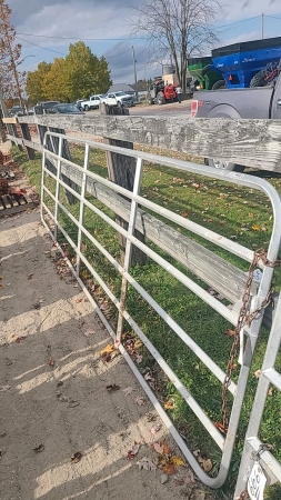 15ft Aluminum Diamond Bar Gate