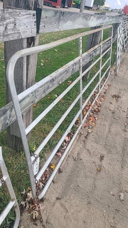 13ft Aluminum Diamond Bar Gate