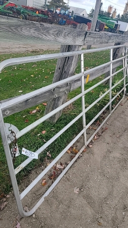 12ft Aluminum Diamond Bar Gate