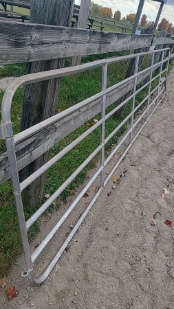 20ft Aluminum Diamond Bar Gate