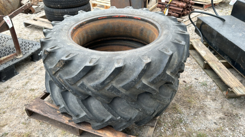 Pair of Goodrich 12.4x28 Tires & Tubes