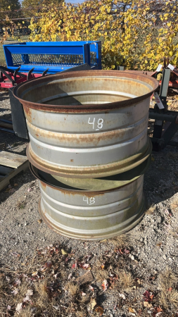 Pair of 18.4-38 Tractor Rims