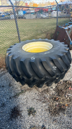 28L-26 Tire and 8-Bolt Rim