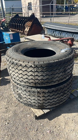 Unused Pair of Double Star 445/65R22.5 Tires