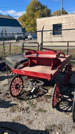 4-Wheel Pony Democrat Wagon