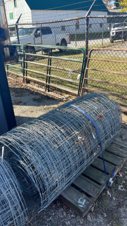 Lot of 540ft of Page Wire Fencing