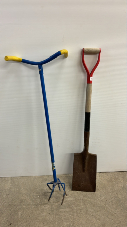 Short Handled Spade & Garden Claw