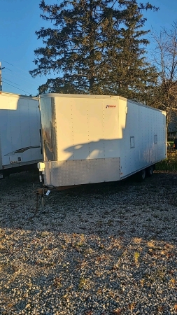 Pace American 4-Bed Enclosed Snowmobile Trailer