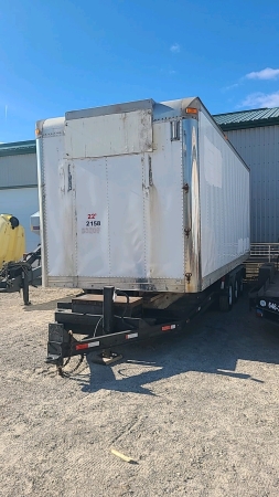 Mangin 20ft Triaxle Float with Van Body