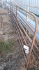 14ft 10in Square Tube Gate (Bottom Rail Gone)