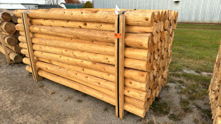 88x 8ft x 4" Cedar Posts - Price Per Post