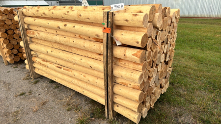 86x 8ft x 4" Cedar Posts - Price Per Post