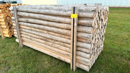 118x 8ft x 3" Cedar Posts - Price Per Post