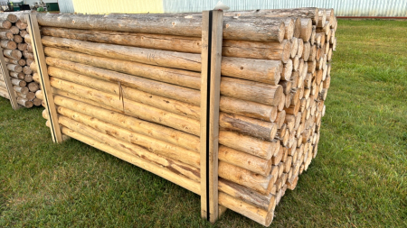 119x 8ft x 3" Cedar Posts - Price Per Post