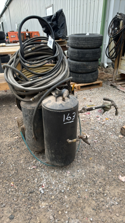 Portable Air Storage System for a Compressor