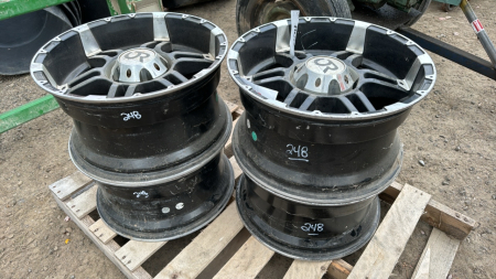 Set of (4) 17" 5 Bolt Rims for a Ram 1500