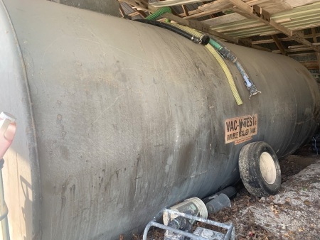 OFFSITE: 10000 Gallon Double Walled Steel Tank