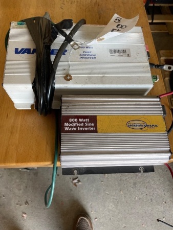 600 and 800 Watt Sinewave Inverters