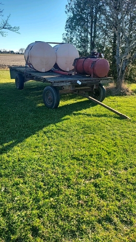 14ft x 80in Flat Rack Wagon