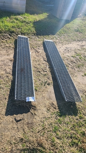 Pair of 7ft x 12in Steel Ramps